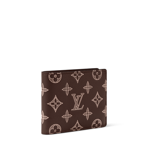 Portfel Multiple Monogram Shadow in Mężczyźni's Portfele i drobna galanteria skórzana Wszystkie portfele i małe wyroby skórzane collections by Louis Vuitton (Powiększenie produktu)
