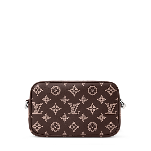 Portfel Trocadéro Wearable Monogram Shadow in Mężczyźni's Torby Wszystkie torby collections by Louis Vuitton (Powiększenie produktu)