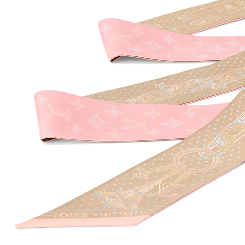 Promenade Parisienne BB Bandeau S00 in Kobiety's Akcesoria Jedwabne kwadraty i bandeaux collections by Louis Vuitton (Powiększenie produktu)