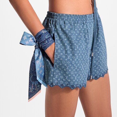 Promenade Parisienne BB Bandeau S00 in Kobiety's Akcesoria Jedwabne kwadraty i bandeaux collections by Louis Vuitton (Powiększenie produktu)