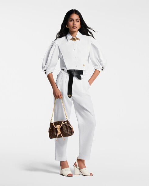 Puff-Sleeve Blouse in Women's Ready to Wear Tops collections by Louis Vuitton