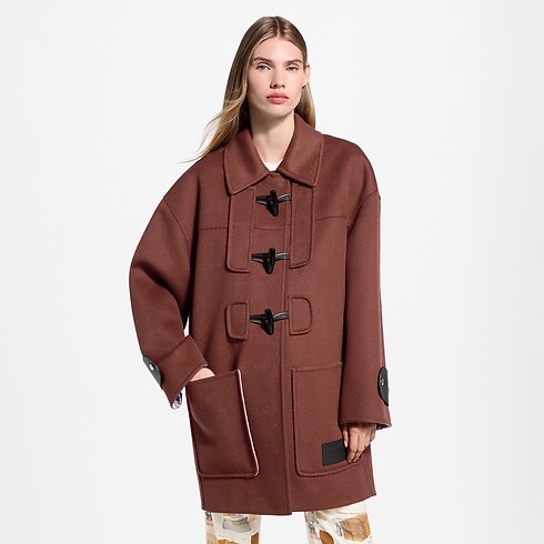 Płaszcz Duffle Coat Double Face in Kobiety's Odzież Płaszcze i kurtki collections by Louis Vuitton (Powiększenie produktu)