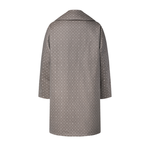 Widok Płaszcz Monogram Duvet z tyłu