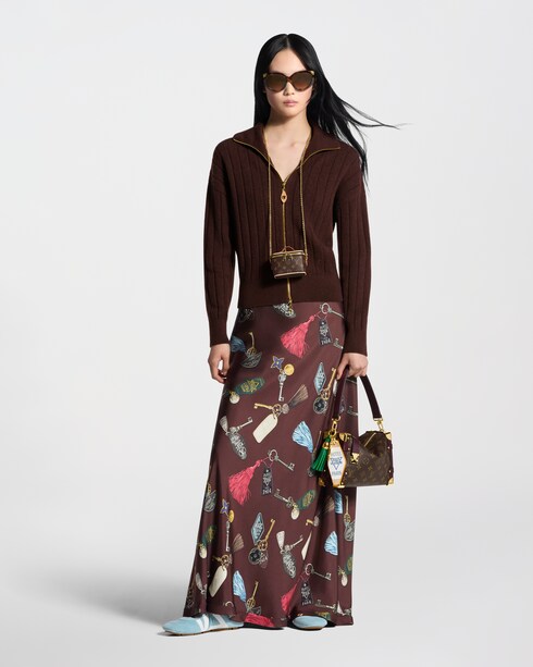 Ribbed-Knit Zip-Up Cardigan in Women's Ready-to-Wear Knitwear collections by Louis Vuitton