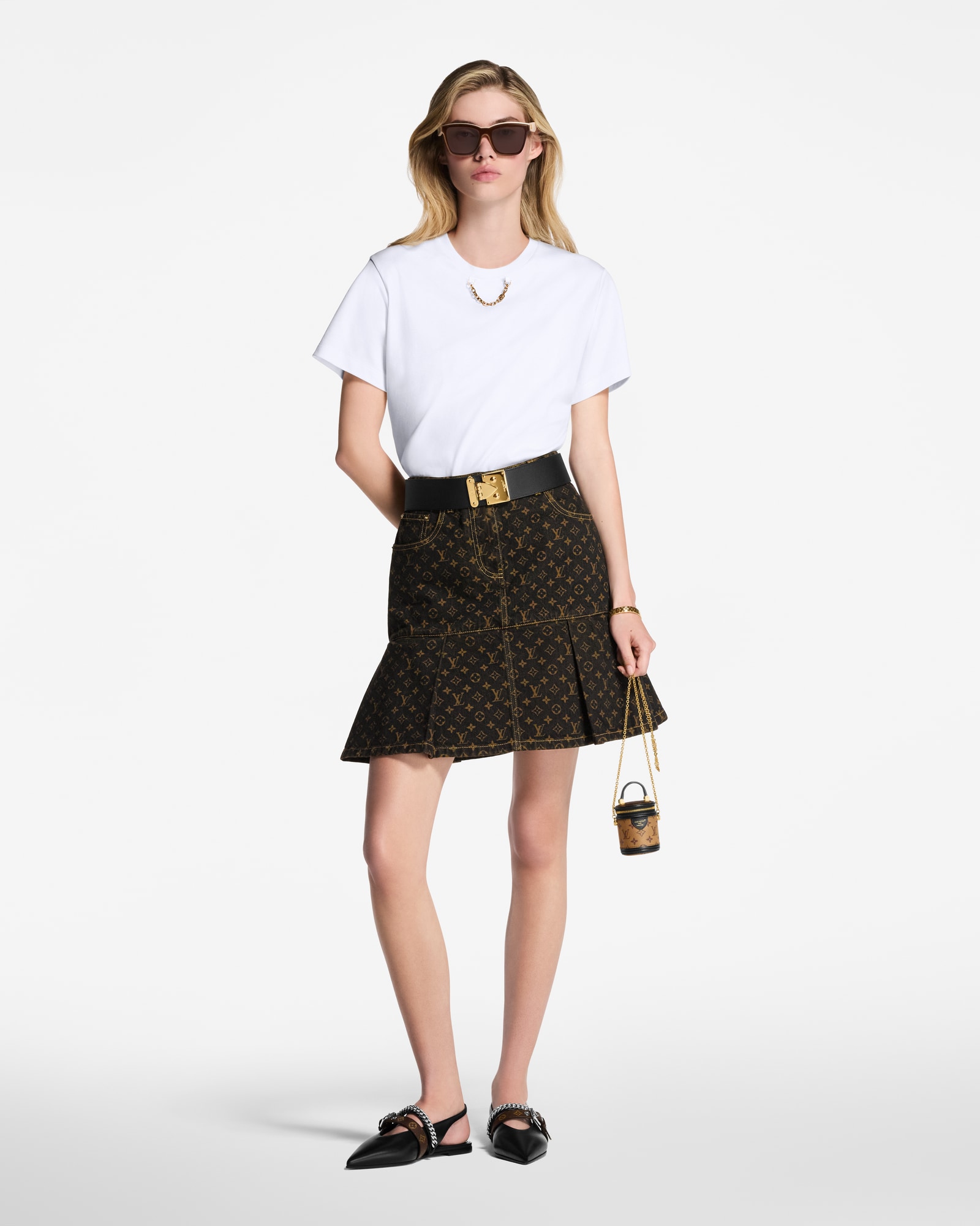 S-Lock 50mm Belt - Accessories | LOUIS VUITTON display picture 1