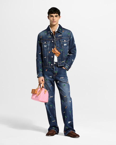 LV x The Darjeling Limited Mini Trunk Pouch S00 in Men's Accessories Key Holders and Bag Charms collections by Louis Vuitton