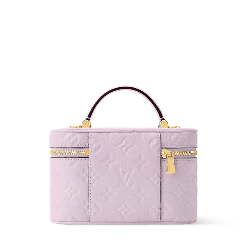 Saszetka Vanity Chain Pouch Skóra Monogram Empreinte in Kobiety's Portfele i mała galanteria skórzana Nano Torebki i Portfele na Łańcuszku collections by Louis Vuitton (Powiększenie produktu)