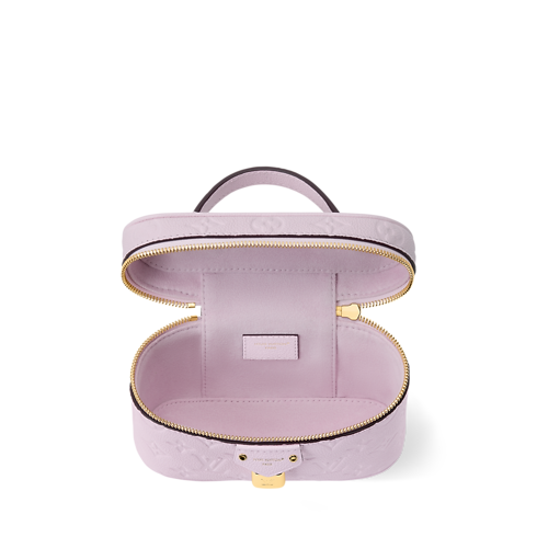 Saszetka Vanity Chain Pouch Skóra Monogram Empreinte in Kobiety's Portfele i mała galanteria skórzana Nano Torebki i Portfele na Łańcuszku collections by Louis Vuitton (Powiększenie produktu)
