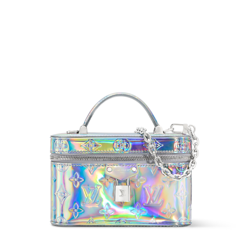 Saszetka Vanity Chain Pouch Inne płótno Monogram in Kobiety's Portfele i mała galanteria skórzana Nano Torebki i Portfele na Łańcuszku collections by Louis Vuitton (Powiększenie produktu)