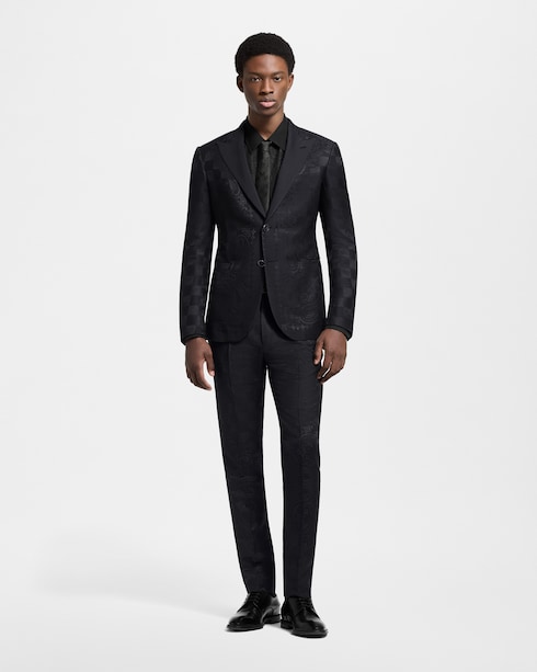Satin Pont Neuf Single-Breasted Evening Jacket in New's For Men New Formal collections by Louis Vuitton