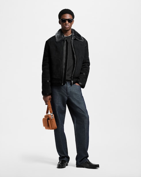 Shearling Blouson in New's For Men New Formal collections by Louis Vuitton
