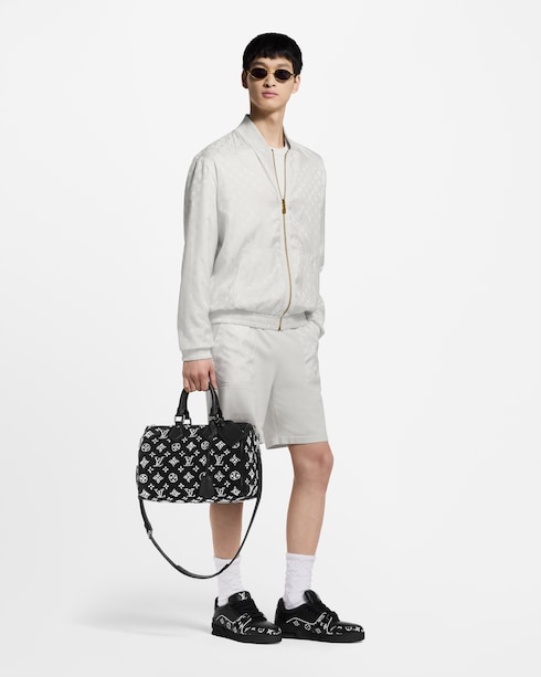 Shorts With Monogram Nylon Details in New's For Men The Latest collections by Louis Vuitton