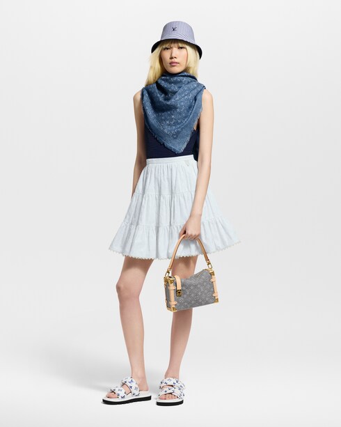 Side Trunk MM Monogram Denim in Women's Handbags LV Icons collections by Louis Vuitton