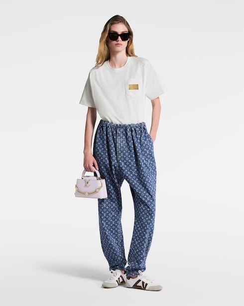 Women - Signature Pocket Crop Top Women Ready-to-Wear Tops | LOUIS VUITTON