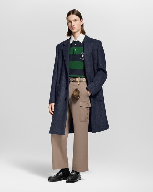 Single-Breasted Wool City Coat in Men's Ready-to-Wear All Ready-to-Wear collections by Louis Vuitton