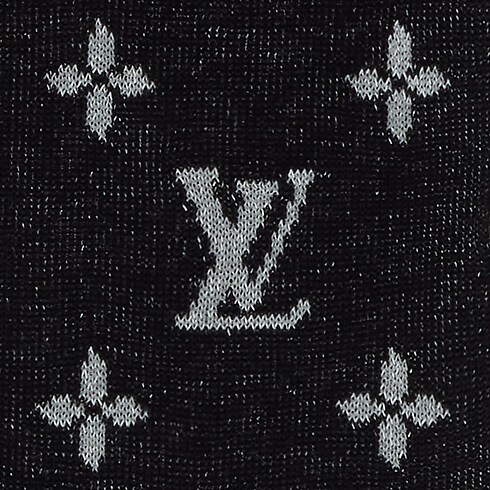 Skarpety Monogram Reflective S00 in Mężczyźni's Akcesoria Czapki i Rękawiczki collections by Louis Vuitton (Powiększenie produktu)