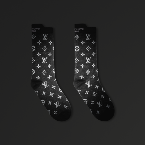 Skarpety Monogram Reflective S00 in Mężczyźni's Akcesoria Czapki i Rękawiczki collections by Louis Vuitton