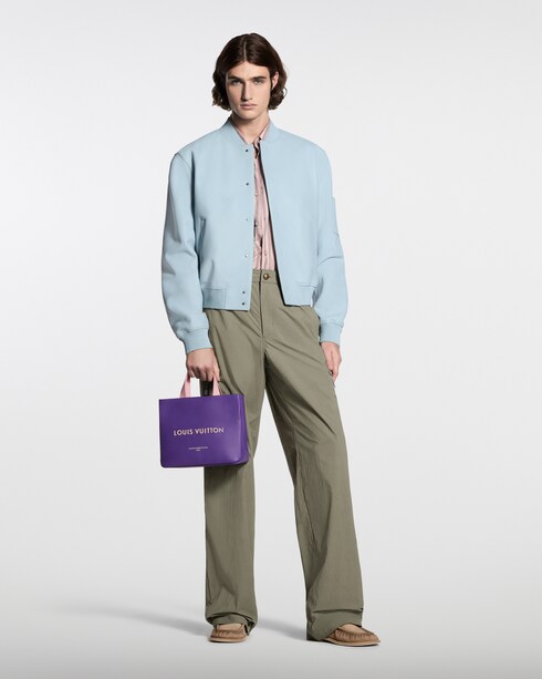 Blouson aus Leder Les Extraordinaires High-End Ready-to-Wear } | LOUIS VUITTON