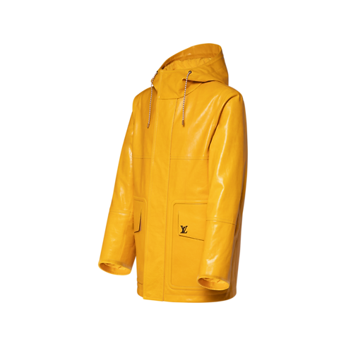 Widok Skórzana parka LV Signature z boku
