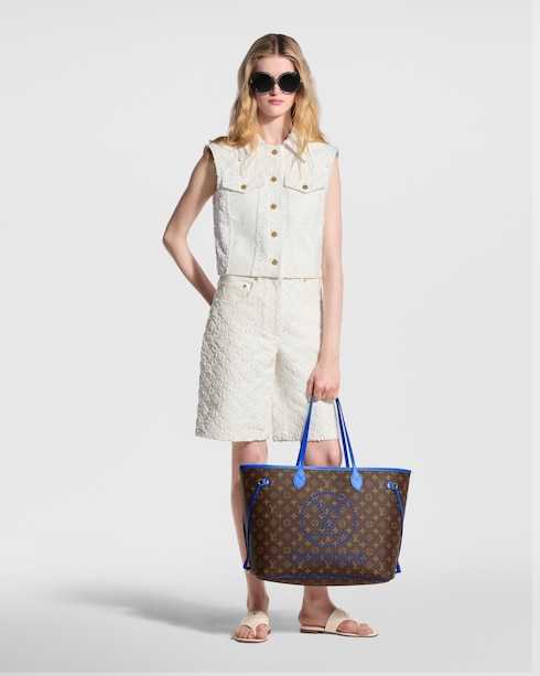 Sleeveless Monogram Fil Coupé Jacket in Women's Ready-to-Wear Coats and Jackets collections by Louis Vuitton
