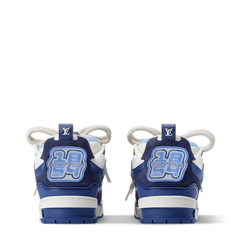 Widok Sneakersy LV Skate z tyłu