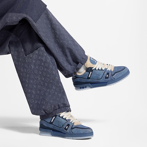 Sneakersy LV Trainer in Mężczyźni's Buty Trampki/Sneakersy collections by Louis Vuitton (Powiększenie produktu)