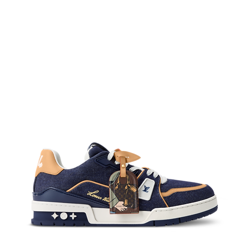 Widok Sneakersy LV Trainer z boku