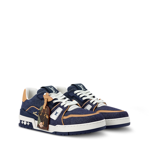 Widok Sneakersy LV Trainer z przodu