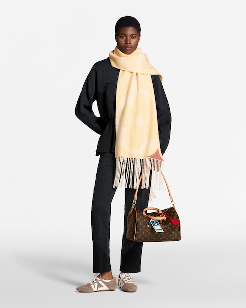 Snowy Kaleidoscope Scarf S00 in Women's Accessories Scarves collections by Louis Vuitton