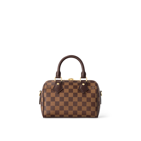 Speedy Bandoulière 20 Bag Płótno Damier Ebene in Torebki i małe wyroby skórzane's Damskie torebki Ikony LV collections by Louis Vuitton (Powiększenie produktu)
