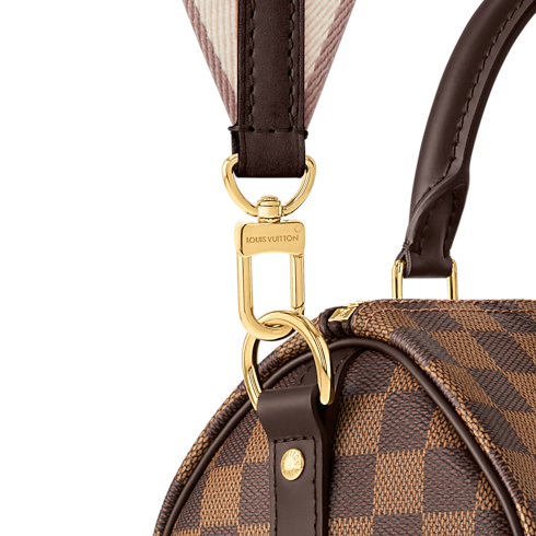 Speedy Bandoulière 20 Bag Płótno Damier Ebene in Torebki i małe wyroby skórzane's Damskie torebki Ikony LV collections by Louis Vuitton (Powiększenie produktu)