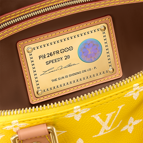 Speedy P9 Bandoulière 20 H40 in Les Extraordinaires's Leather Goods and Travel Speedy P9 collections by Louis Vuitton (Powiększenie produktu)