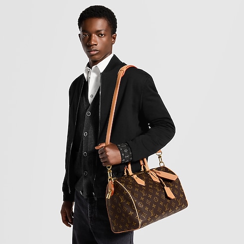 Speedy P9 Bandoulière 25 H40 in Les Extraordinaires's Leather Goods and Travel Speedy P9 collections by Louis Vuitton (Powiększenie produktu)