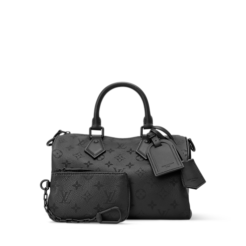 Speedy P9 Bandoulière 25 H40 in Les Extraordinaires's Leather Goods and Travel Speedy P9 collections by Louis Vuitton (Powiększenie produktu)