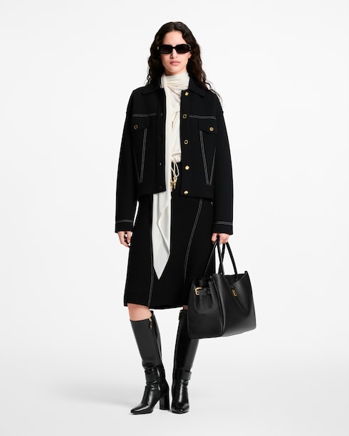 تنورة محبوكة بتأثير الدنيم in الرجال's Discontinued Product Obs 10 collections by Louis Vuitton
