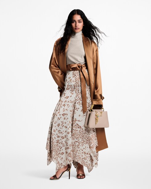 Falda de Jacquard floral Mujer Prêt-à-Porter Faldas y pantalones cortos | LOUIS VUITTON