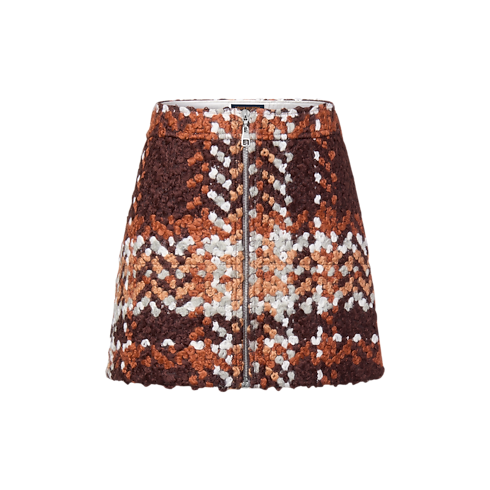Spódnica Mini Tartan Tweed in Kobiety's Odzież Nowości w Ready-to-wear collections by Louis Vuitton (Powiększenie produktu)