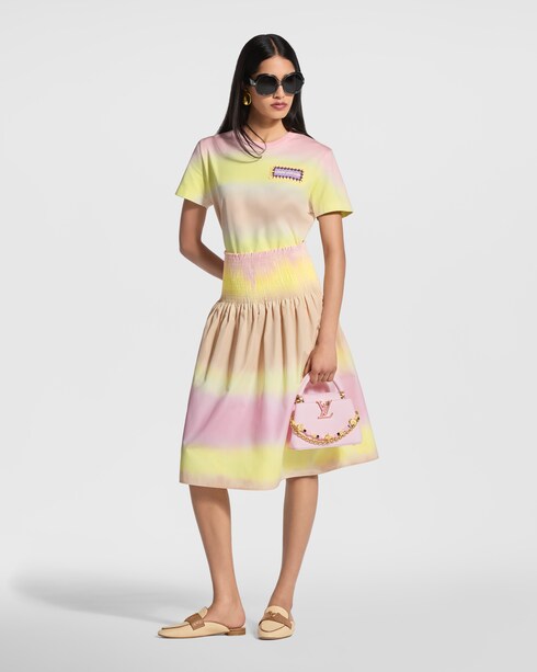 Tie Dye Smocked Skirt in Women's Ready-to-Wear Skirts and Shorts collections by Louis Vuitton