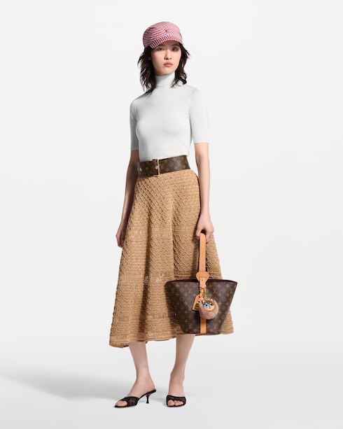 Spódnica Woven-Effect Knit in Kobiety's Nowości dla kobiet } collections by Louis Vuitton