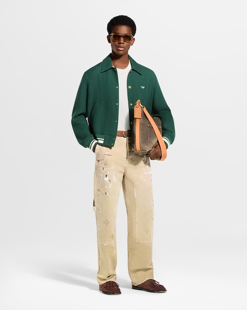 Embellished Denim Carpenter Pants in Men's Ready-to-Wear Denim collections by Louis Vuitton