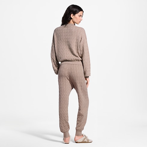 Spodnie Dresowe Cable Knit in Kobiety's Odzież Dzianiny collections by Louis Vuitton (Powiększenie produktu)
