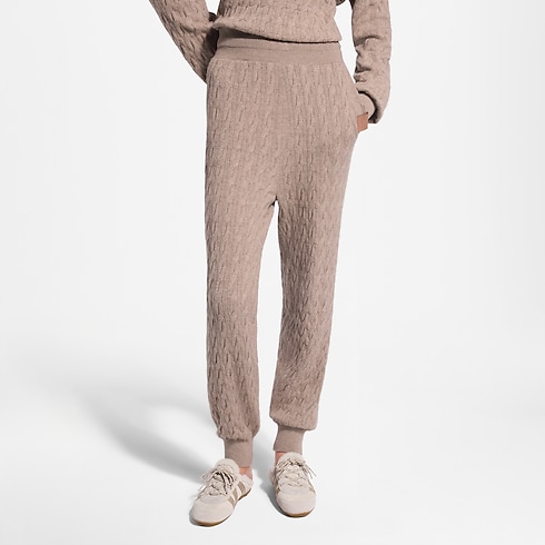 Spodnie Dresowe Cable Knit in Kobiety's Odzież Dzianiny collections by Louis Vuitton (Powiększenie produktu)