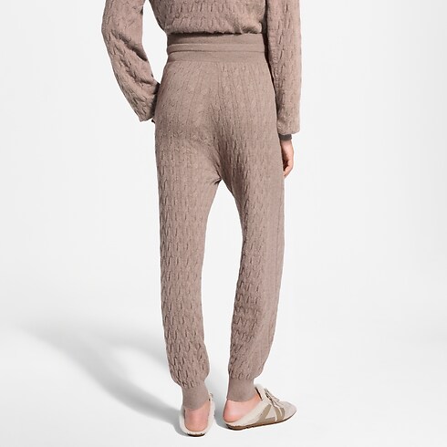 Spodnie Dresowe Cable Knit in Kobiety's Odzież Dzianiny collections by Louis Vuitton (Powiększenie produktu)