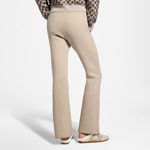 Spodnie Dziane Monogram Accent z Rozcięciem u Dołu in Kobiety's Nowości dla kobiet } collections by Louis Vuitton (Powiększenie produktu)