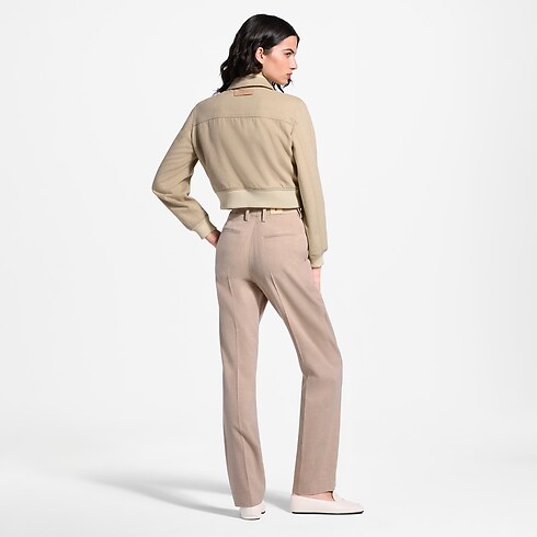 Spodnie Flanelowe Tailored in Kobiety's Odzież Spodnie i Szorty collections by Louis Vuitton (Powiększenie produktu)
