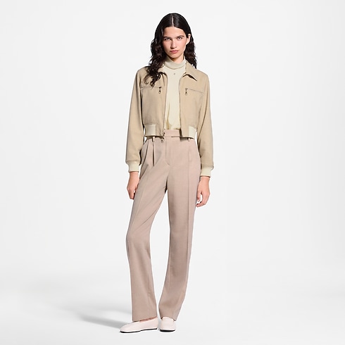 Spodnie Flanelowe Tailored in Kobiety's Odzież Spodnie i Szorty collections by Louis Vuitton (Powiększenie produktu)