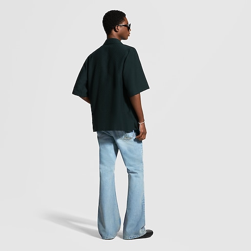Spodnie jeansowe o rozszerzanym kroju in Mężczyźni's Odzież Odzież collections by Louis Vuitton (Powiększenie produktu)