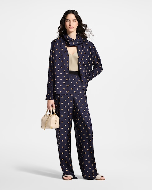 LV Cube Tailored Wide-Leg Pants in Women's Ready-to-Wear Pants collections by Louis Vuitton