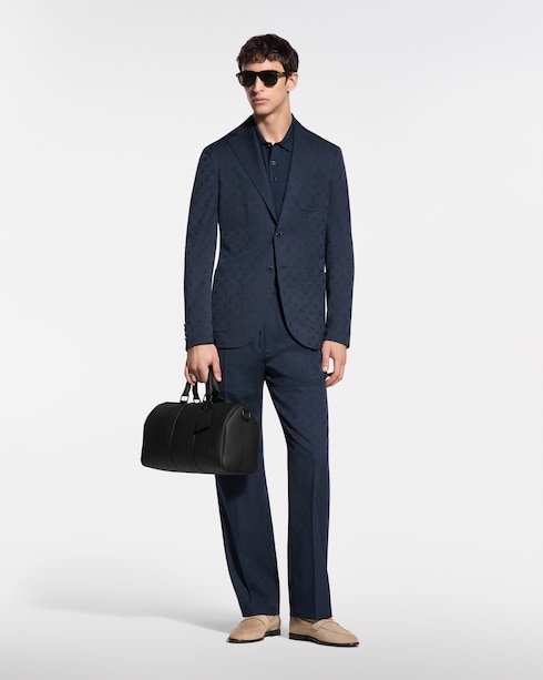 بنطال بنقشة Monogram مع رباط لضبط المقاس in الجديد's للرجال New Formal collections by Louis Vuitton