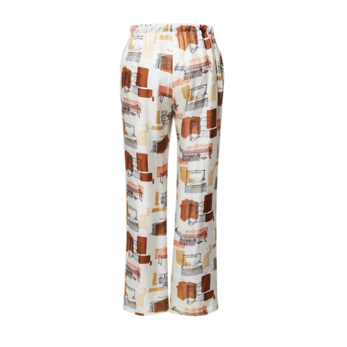 Spodnie Piżamowe Trunk Print in Kobiety's Odzież Nowości w Ready-to-wear collections by Louis Vuitton (Powiększenie produktu)